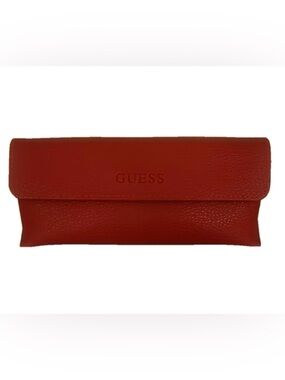 GUESS Red glasses hard case
